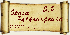 Spasa Palkovljević vizit kartica